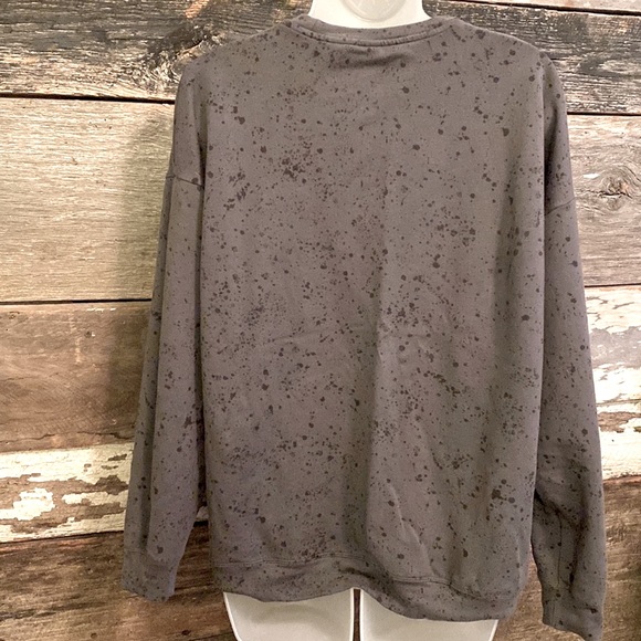 Athleta Studio To Street Print Sweatshirt Paint Splatter - Picture 5 of 9